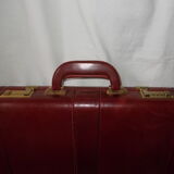 Leather briefcase-case