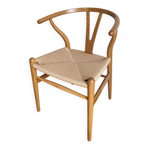 Chaise CH24 Wishbone, - hans