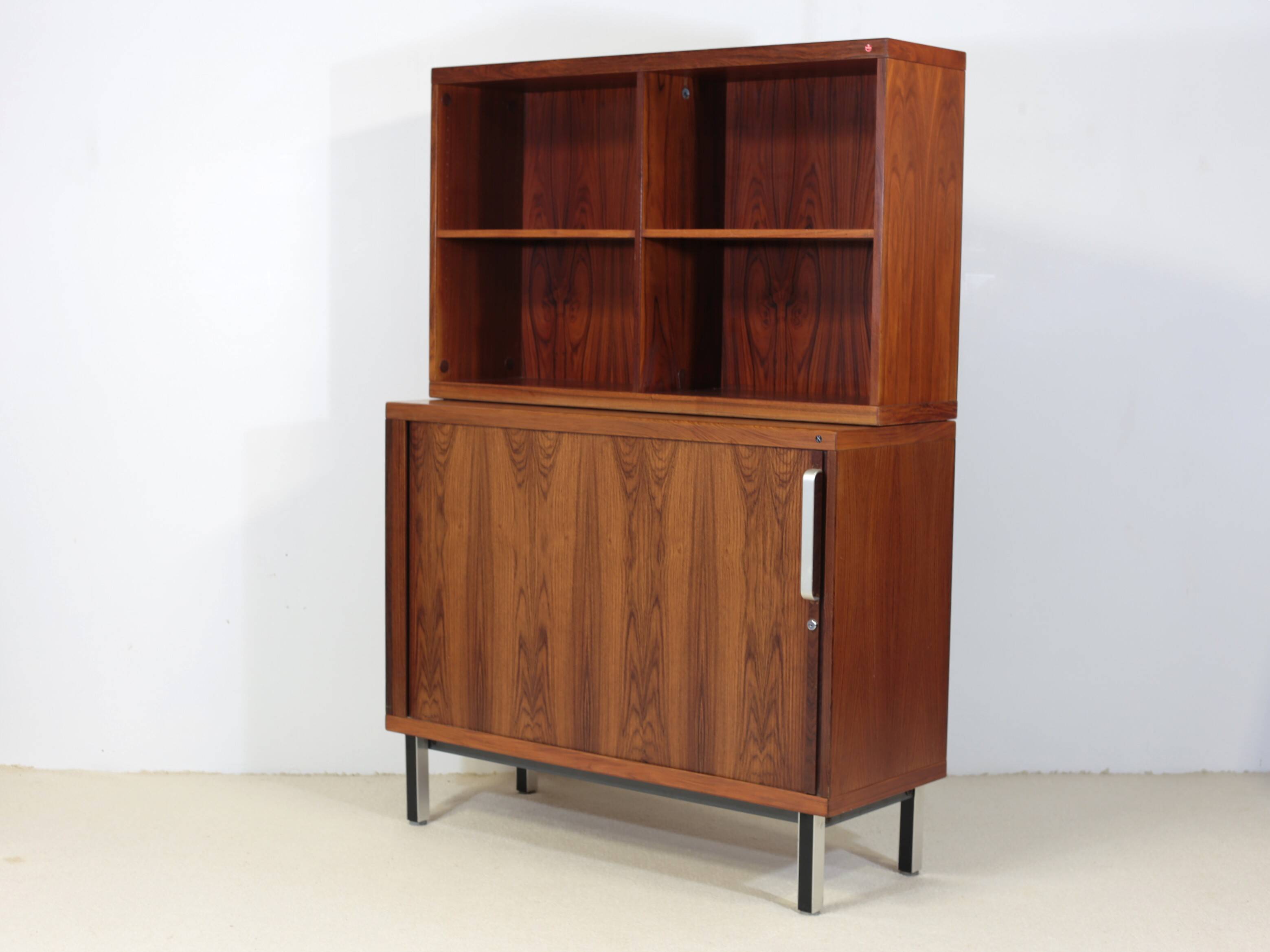 Buffet and library in rosewood