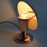 Bauhaus copper table lamp, Czechoslovakia, 1930s.