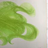 Dry point and aquatint signed by Jean MESSAGIER Carte de visite de la lune, 1968 (AP 164)