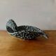 Large vintage Vallauris pocket bowl - Ecume de Mer - free form