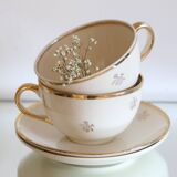 Pair of Villeroy and Boch chocolate cups