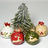 Mini Iznik Ceramic Vase Christmas