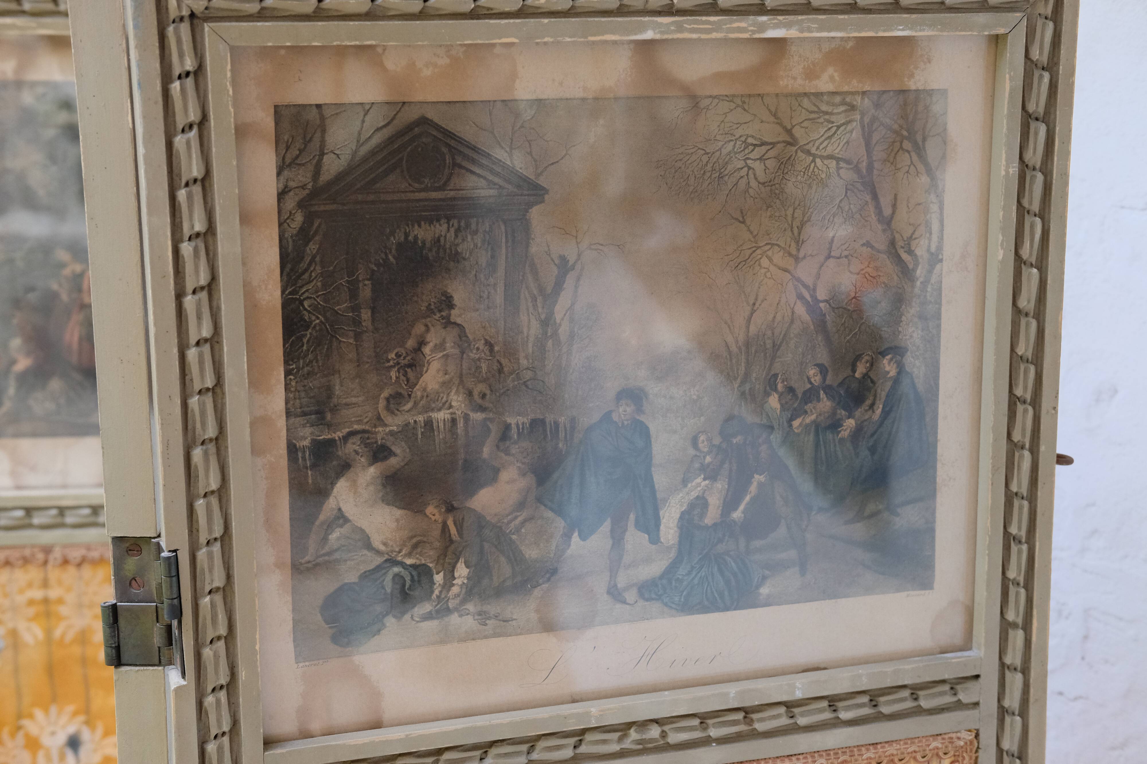 Screen, late 19th - early 20th century, France