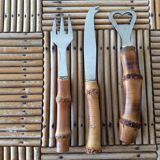 Bamboo cutlery set