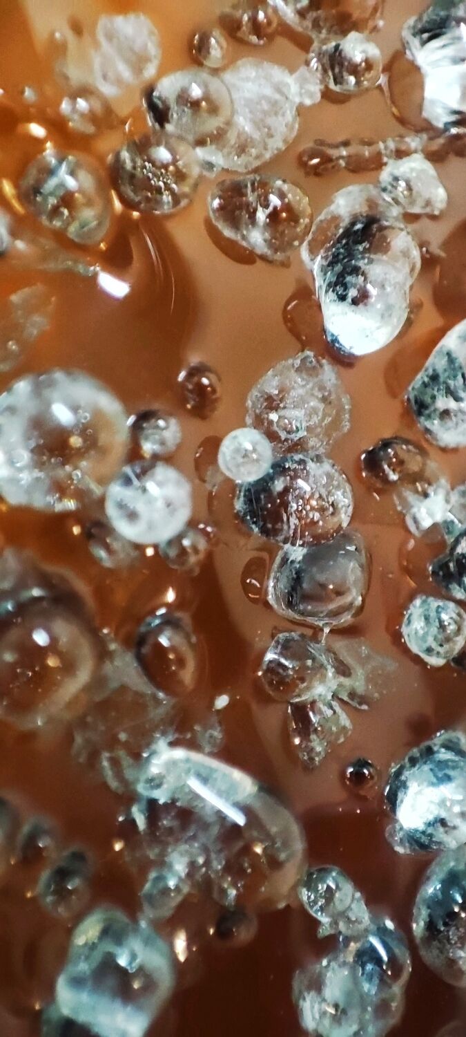 Murano glass centerpiece. Italy, 1970s.