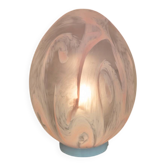 Lampe oeuf en verre