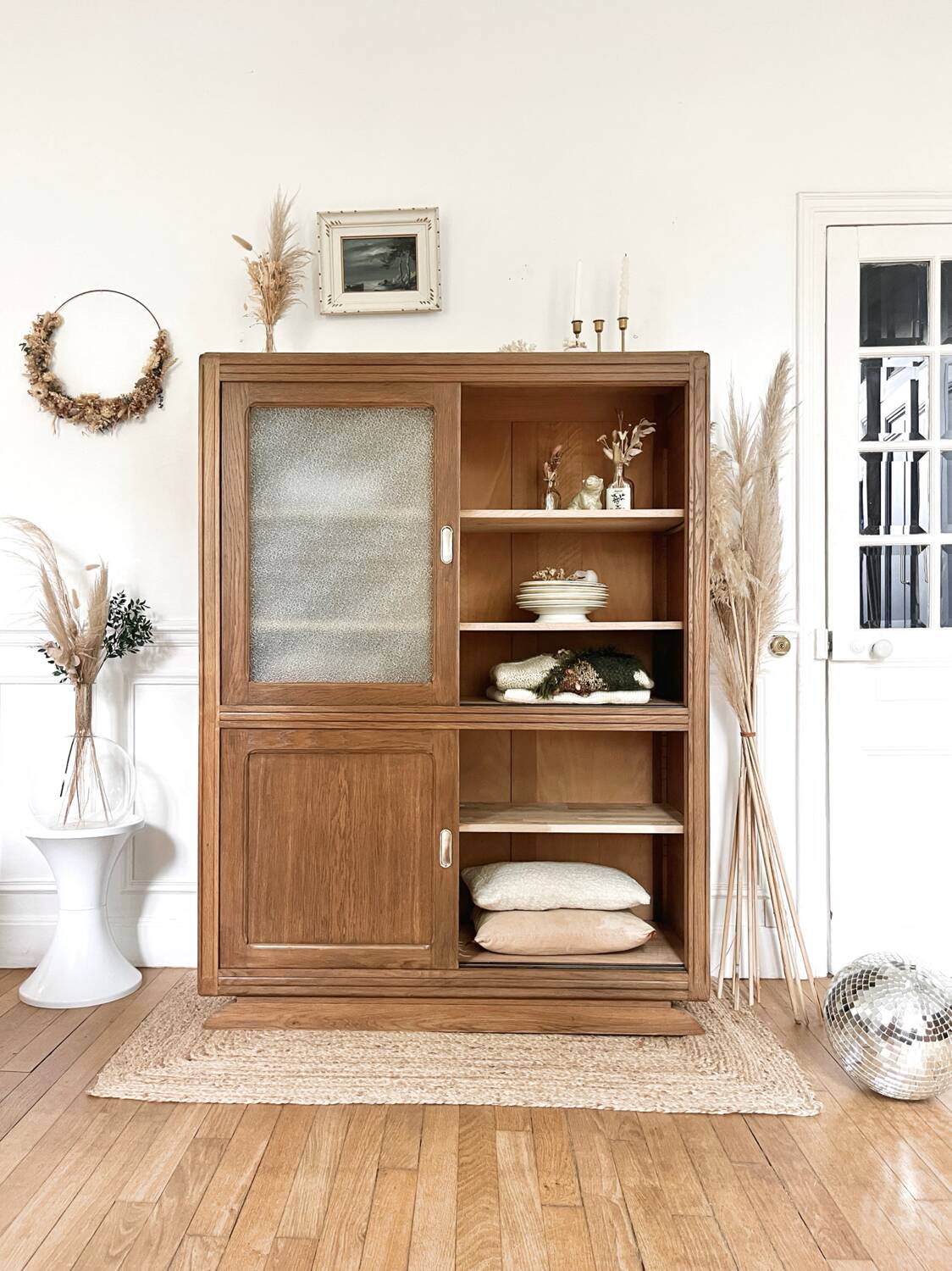 Art Deco dresser bookcase