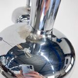 Lampe à Suspension Space Age Chrome, 1970s