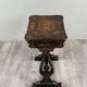 Necessary sewing furniture in blackened wood, Napoleon III style, 19th century.