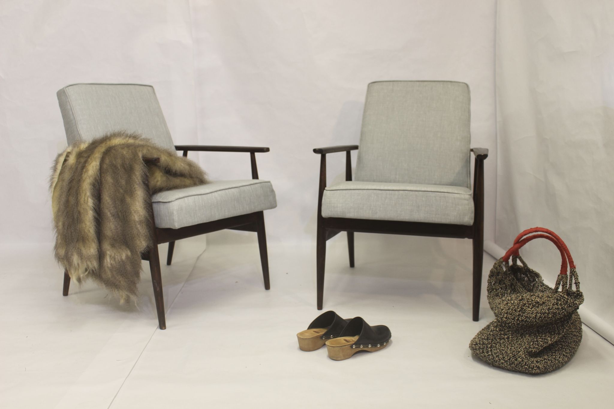 Pair of armchairs Henryk Lis 300-190 years 1970