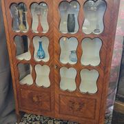 Louis XV Marquetry Display Case