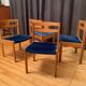 Set of four Asko Export chairs, Finland, 1960s