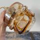 Suspension vintage en verre de Murano
