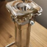 Glass candle holders