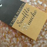 Blown glass ball lamp