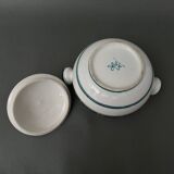 Tureen 1960 by Yvon Roy decorated with stylized birds