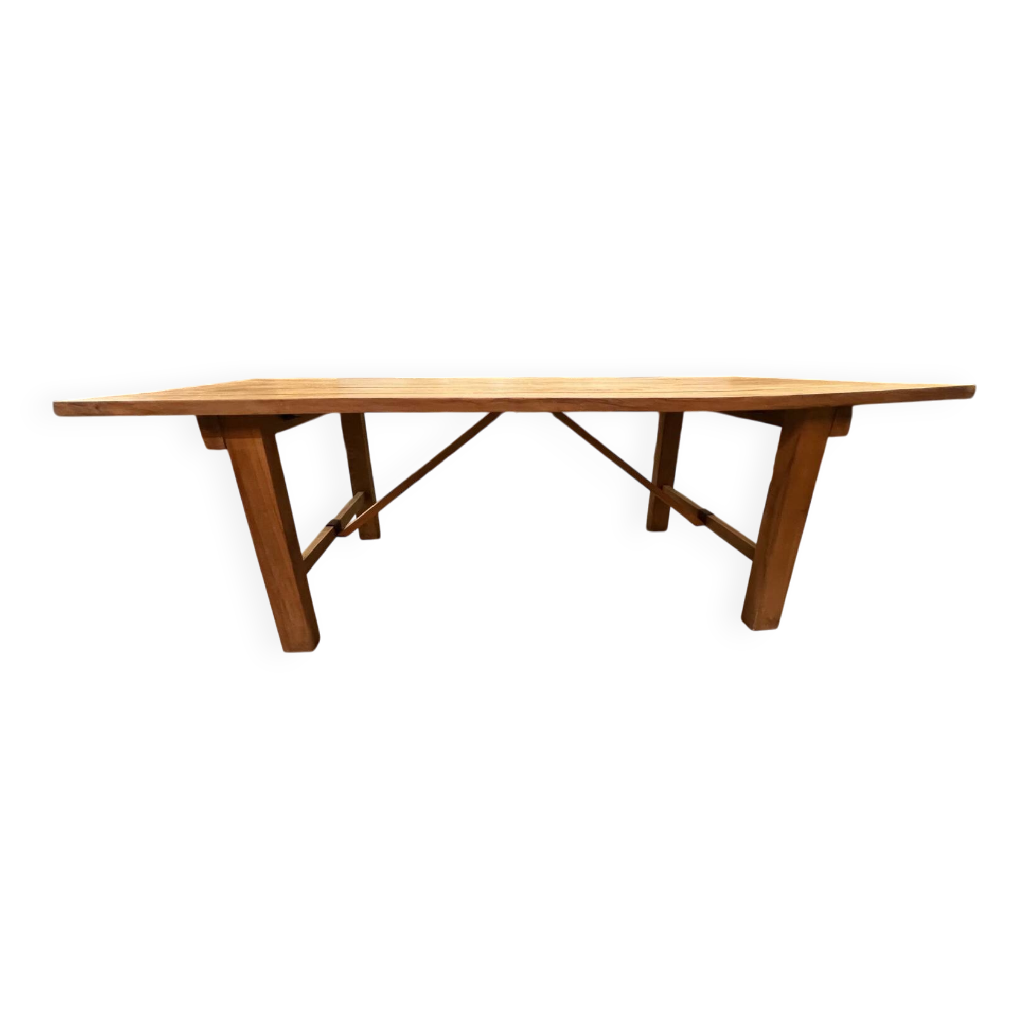 Old workshop table in elm