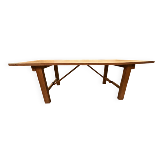 Old workshop table in elm