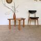 Vintage teak square coffee table