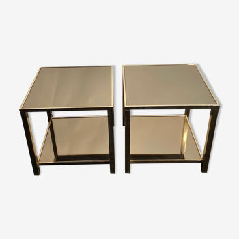 Set of 2 Belgo Chrom coffee tables