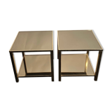 Set of 2 Belgo Chrom coffee tables