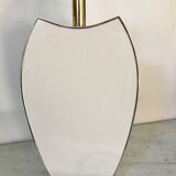 Lace-up and brass lamp