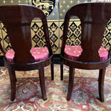 Pair of gondola chairs