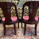 Paire de chaises gondoles