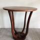 Table d'appoint ronde art déco