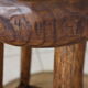 Stool top solid wood