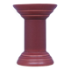 vintage burgundy vase