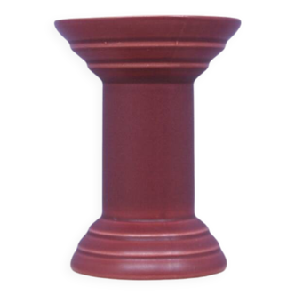 vintage burgundy vase