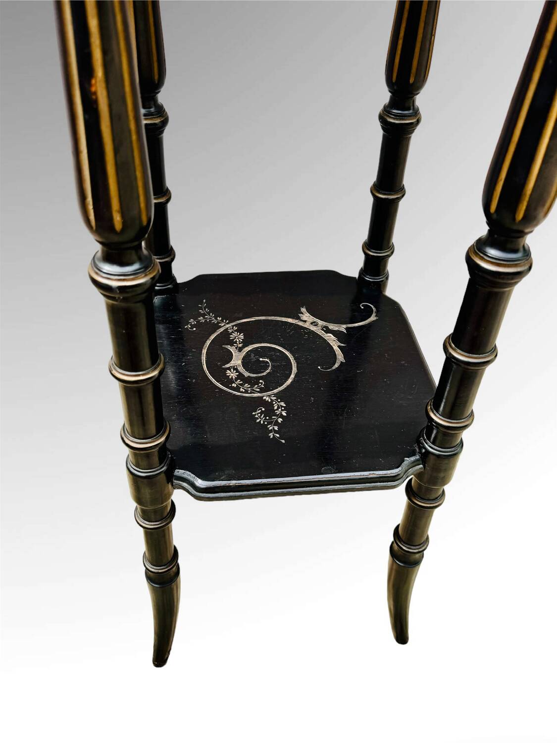 Large Napoleon III style armchair