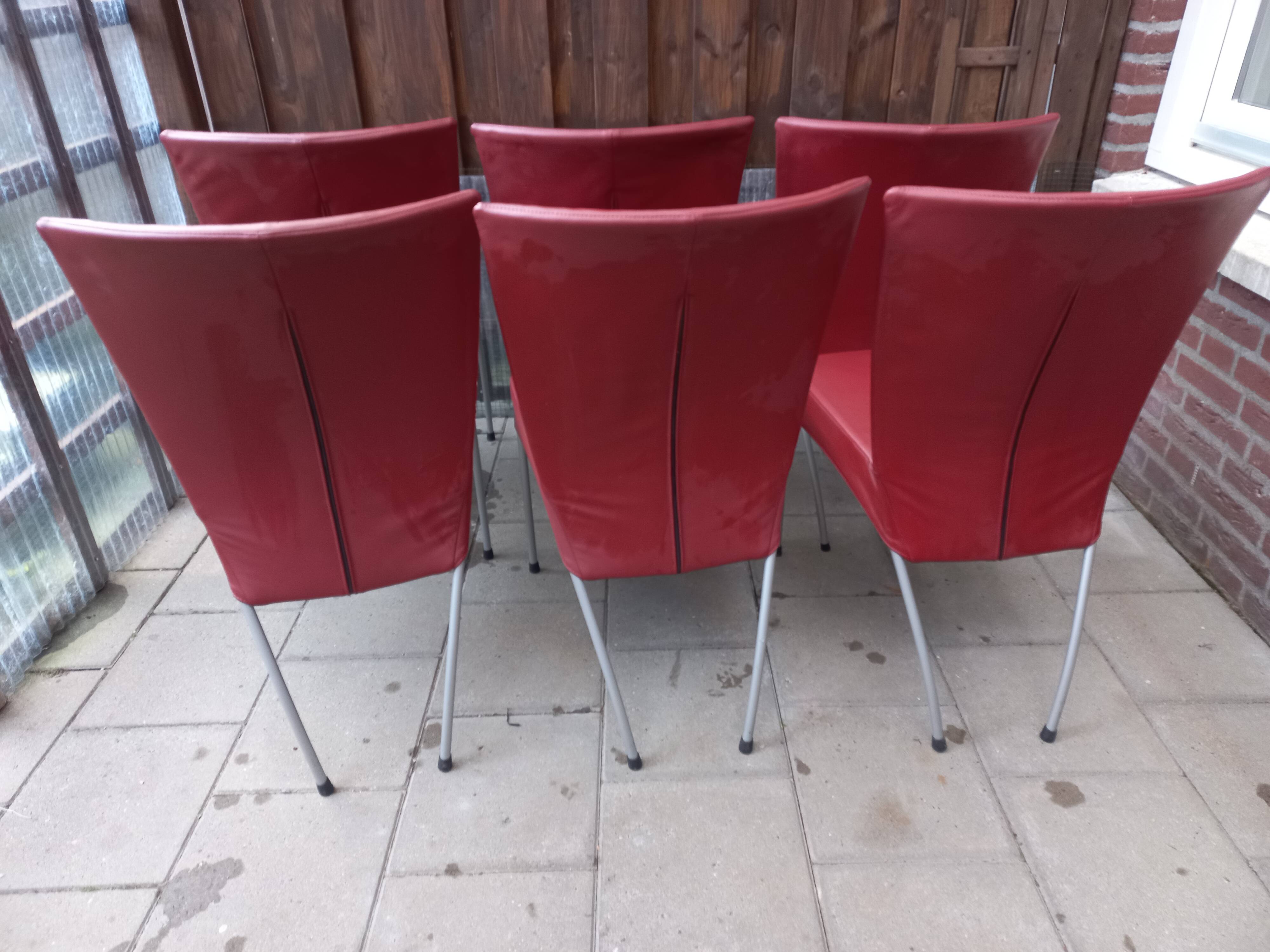 6 x Montis Spica stoelen