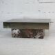 Coffee table decorations "solar flare", formica, mirrors, wood. circa 1970