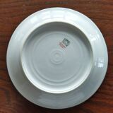 Platter and 11 dessert plates in Chapus Frères Limoges porcelain