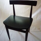Dining Set " Roundette " table and chairs by Hans Olsen for Frem Rojle Denmark