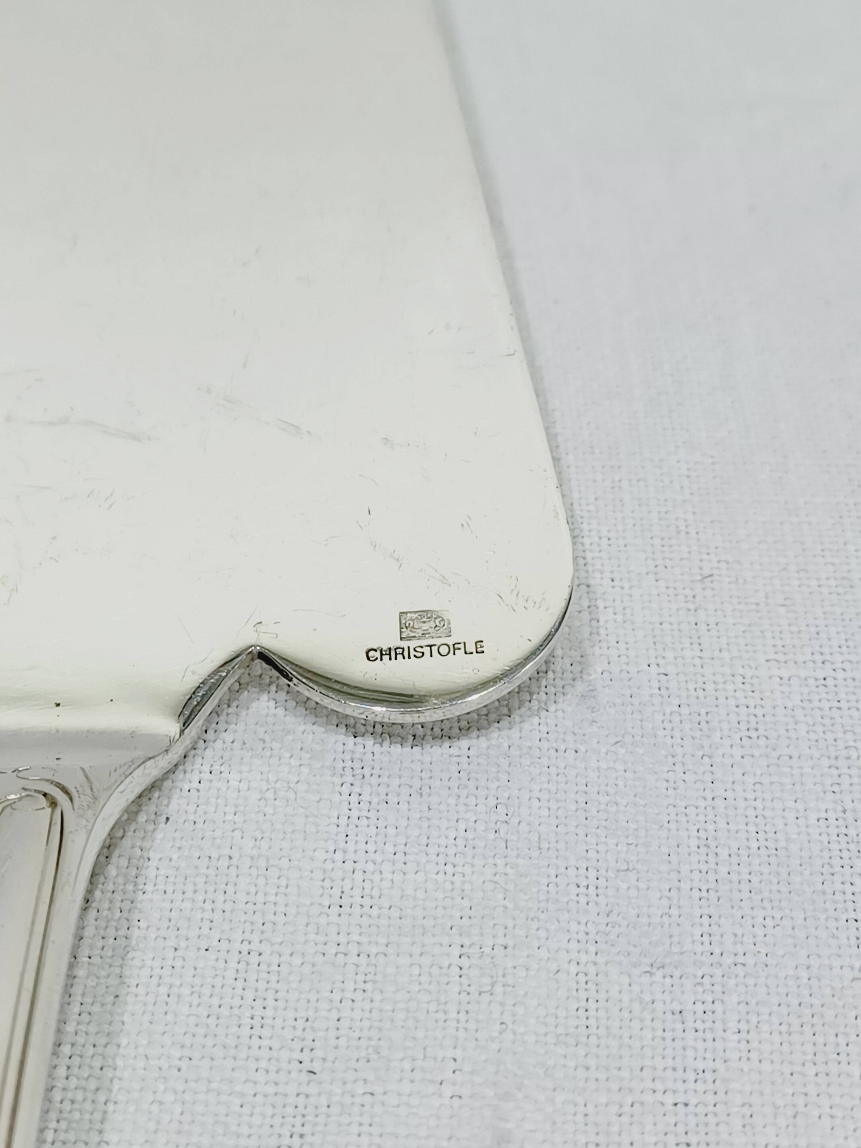 Christofle – Silver-Plated Metal Pie Server Marly Model