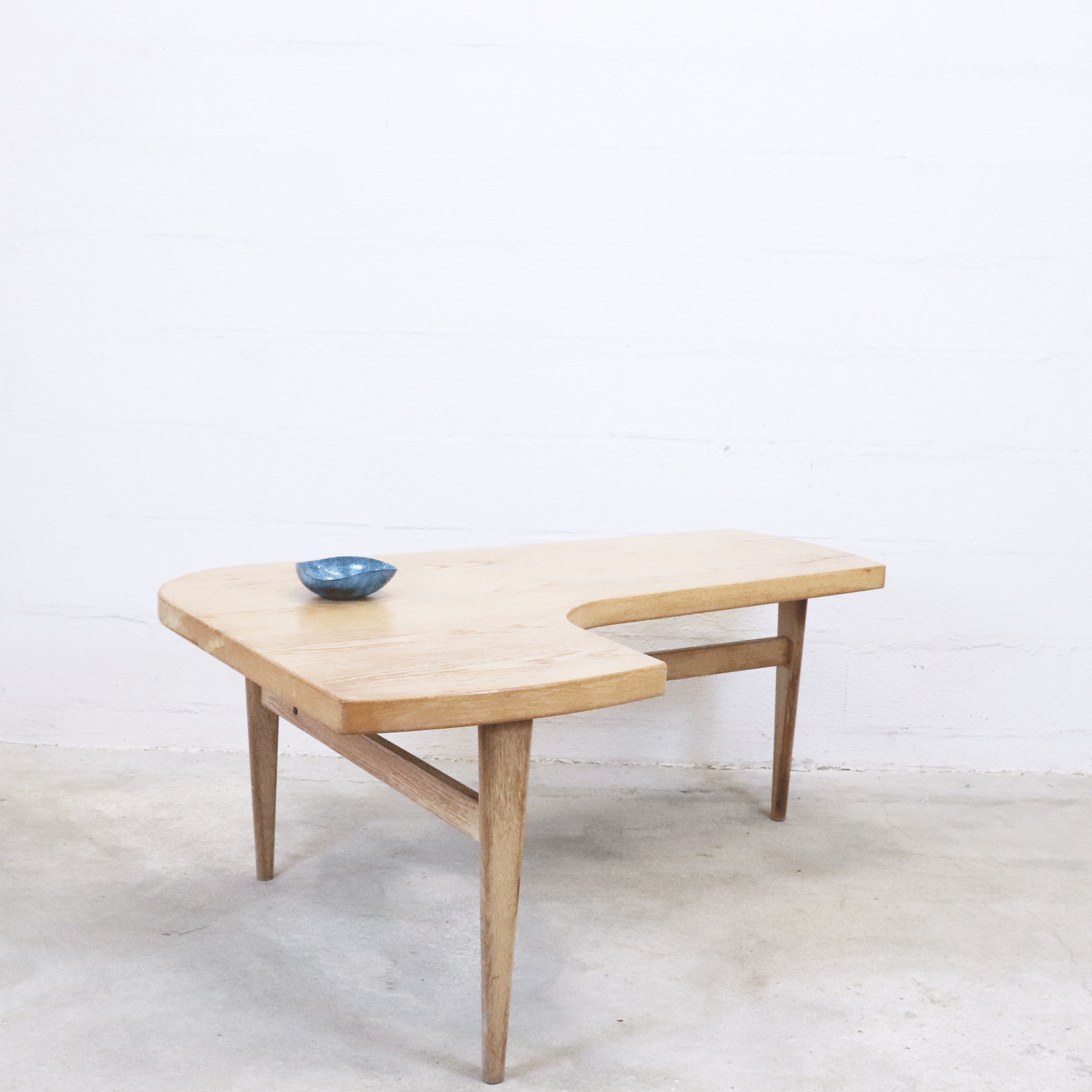 Beech coffee table, Sweden, 1990