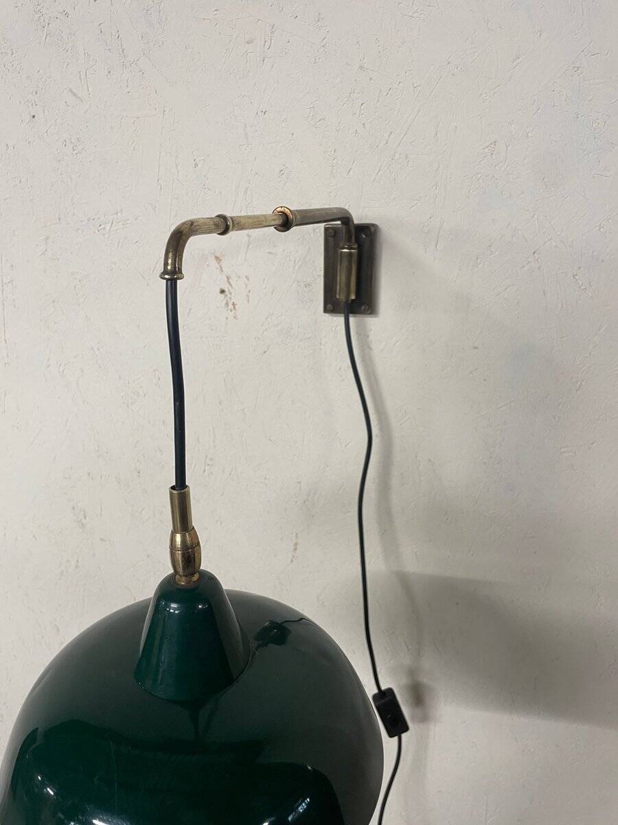 Small wall lamp with extendable arm, 1940s-1950s.