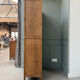 Parisian Art Deco display cabinet in oak (renovated)