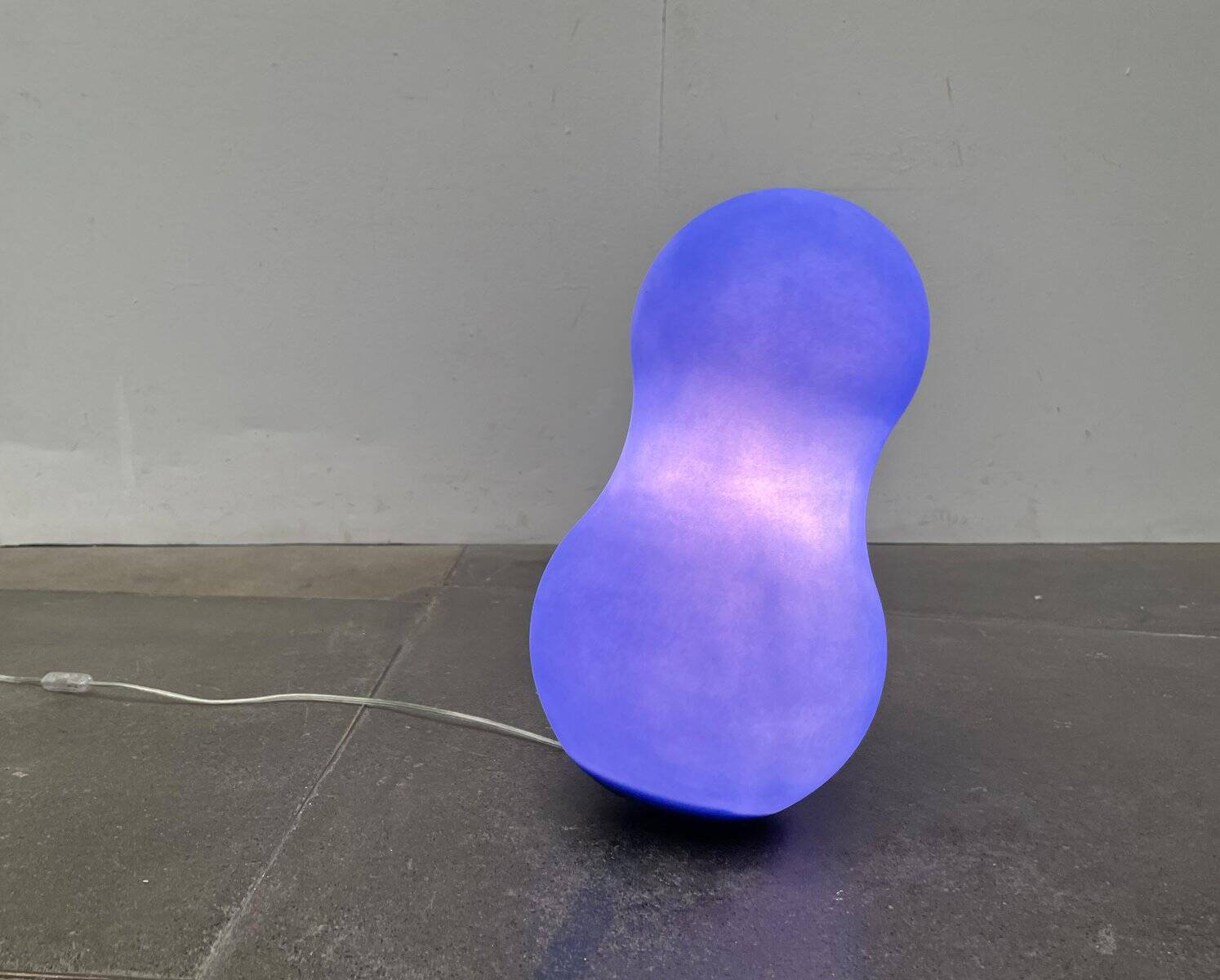 Postmodern balancing floor lamp model Penguin by Dominic Symons for Flötotto.