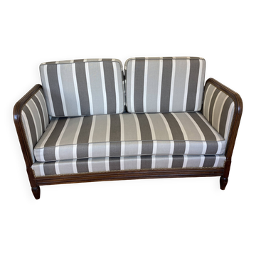 Banquette lit ancienne convertible
