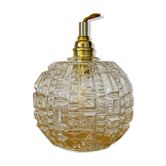 Vintage molded glass globe player