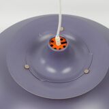 Rare indigo PH 5 pendant lamp by Poul Henningsen, Louis Poulsen, 1958