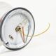 Pair of vintage chrome wall lamps by Doria Leuchten