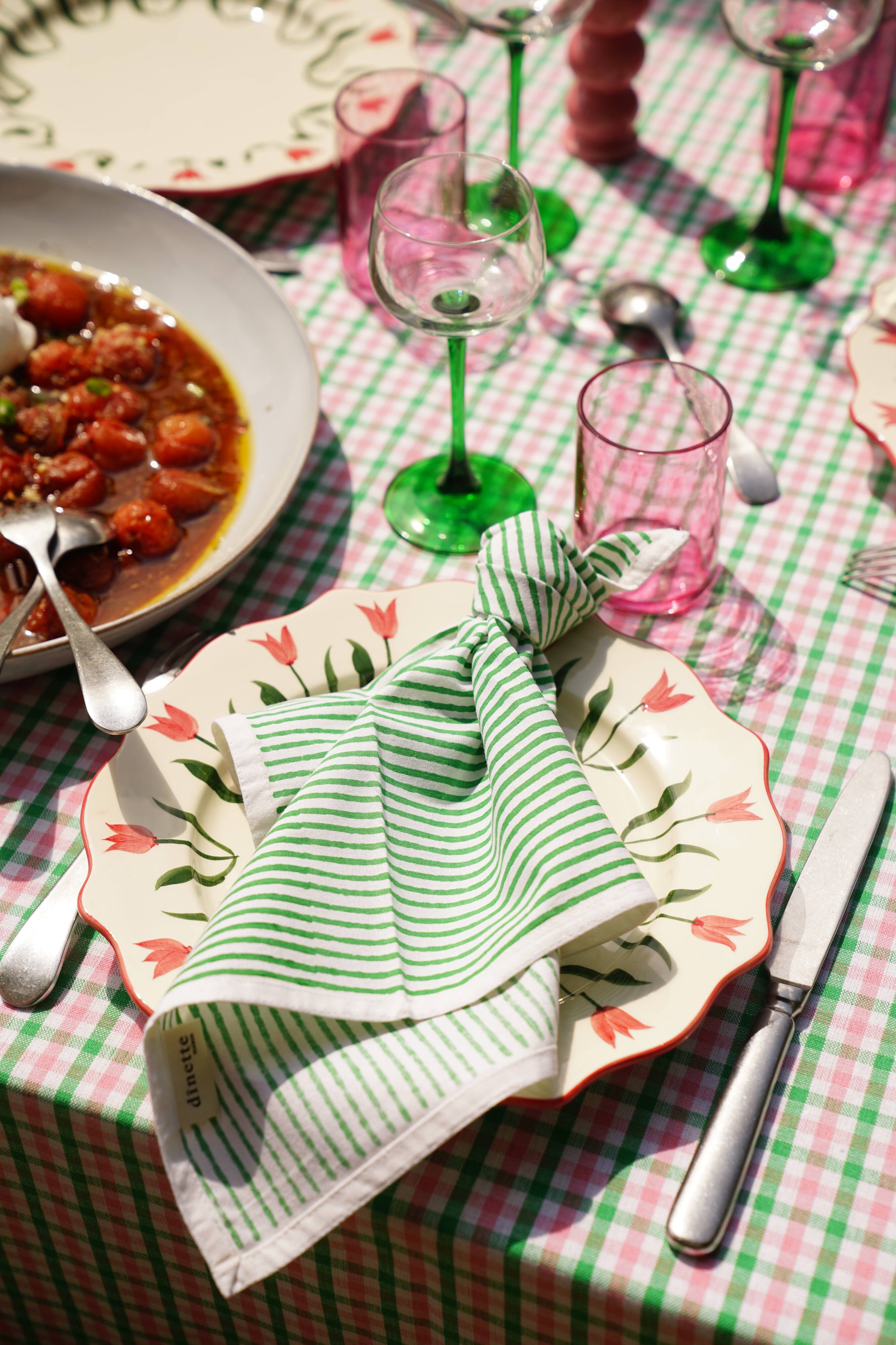 Gauguin Pink Tablecloth