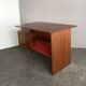Bureau vintage en acajou, 1950, restauré